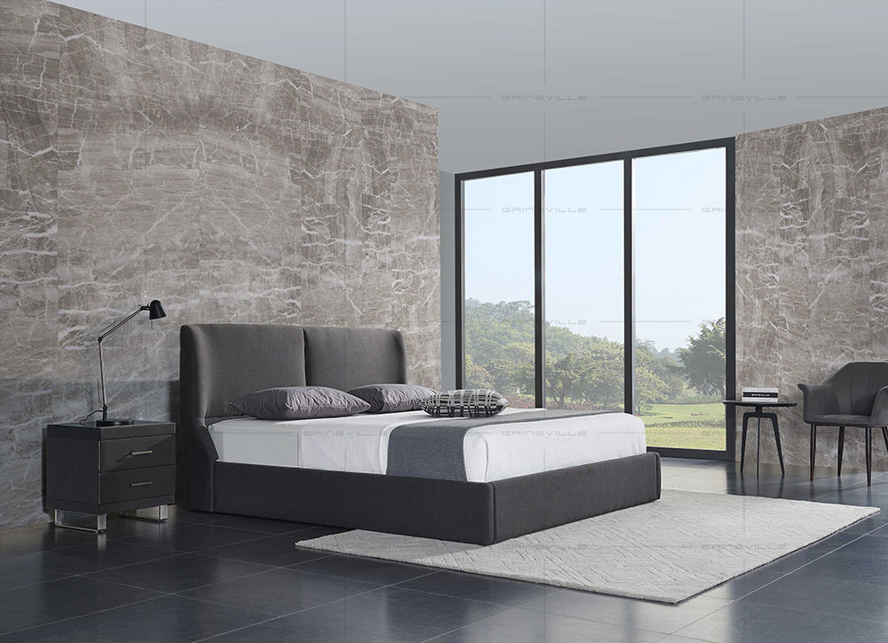 GC1705 Italian Style Up-holstered Bed