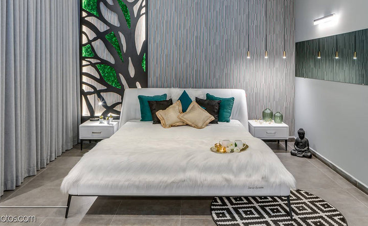 GC1712 Luxury Villa Up-holstered Bed