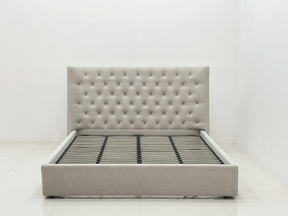 GC1726 Good Price Tufted Up-holstered Bed