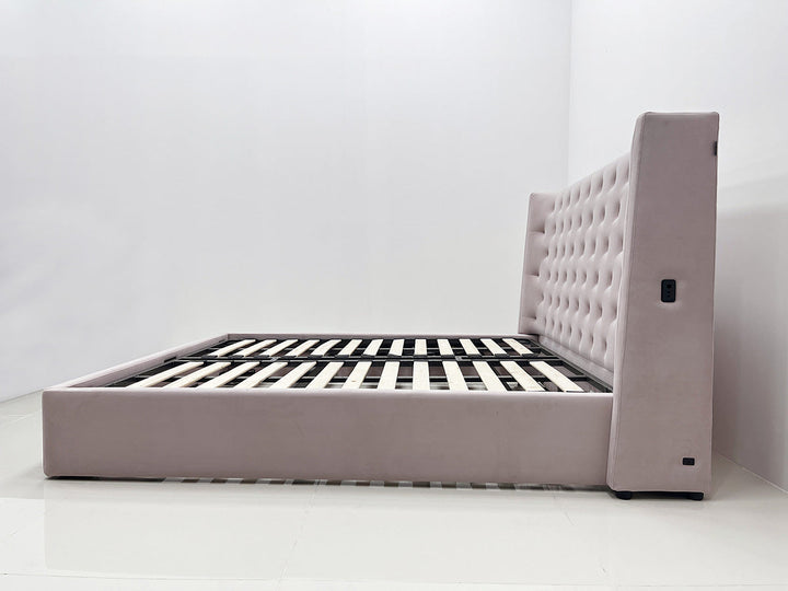 GC1726 Good Price Tufted Up-holstered Bed