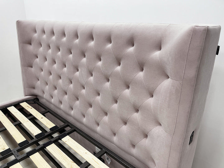 GC1726 Good Price Tufted Up-holstered Bed