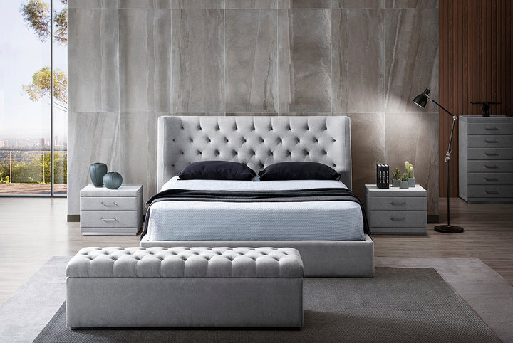 GC1726 Good Price Tufted Up-holstered Bed