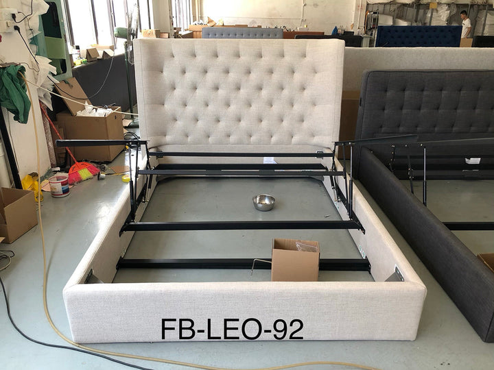 GC1726 Good Price Tufted Up-holstered Bed