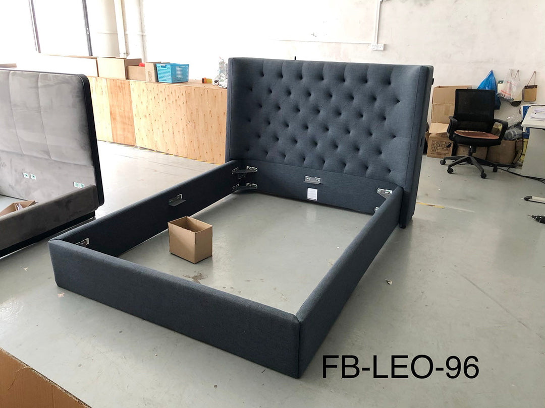 GC1726 Good Price Tufted Up-holstered Bed