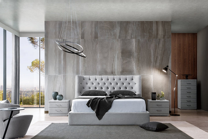 GC1726 Good Price Tufted Up-holstered Bed