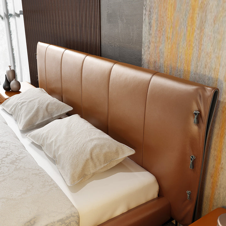 GC1727 Factory Price Villa Up-holstered Bed