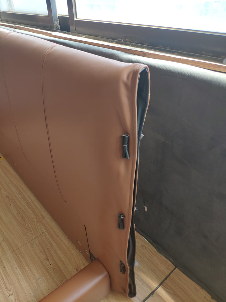 GC1727 Factory Price Villa Up-holstered Bed