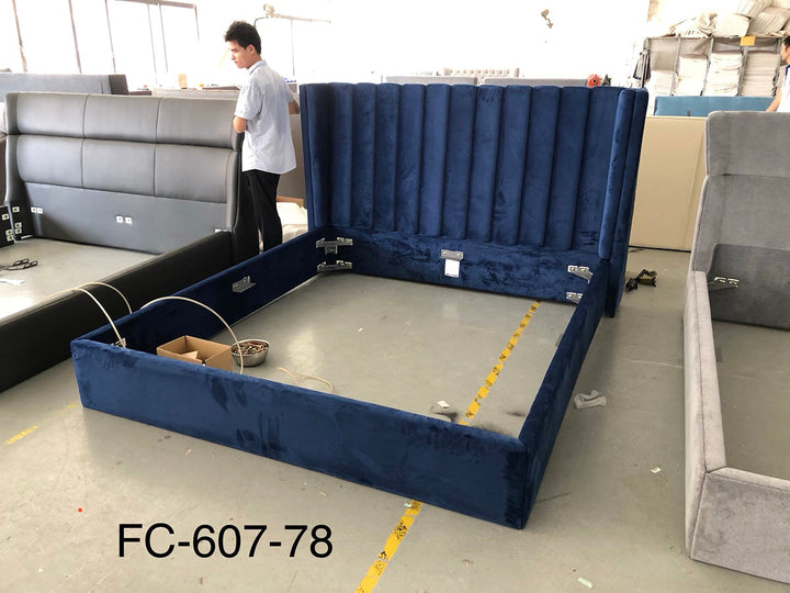 GC1807 Modern Fabric Up-holstered Bed