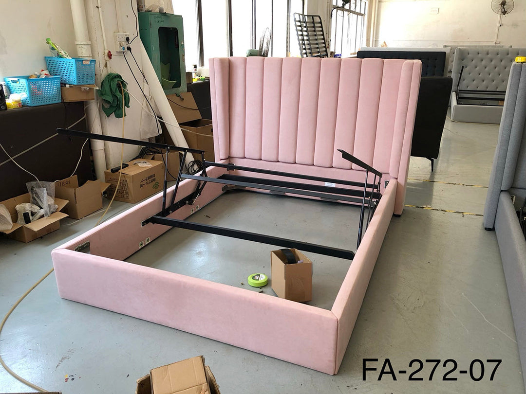 GC1807 Modern Fabric Up-holstered Bed