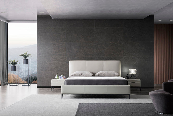 GC1816 Modern Leather Up-holstered Bed