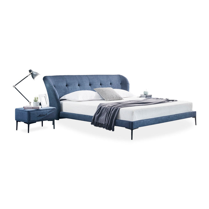 GC1818 Italian Soft Up-holstered King Bed