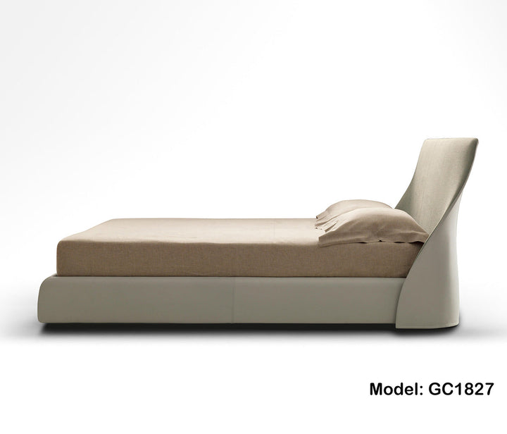 GC1827 Steel Frame Elegant Upholstered Bed