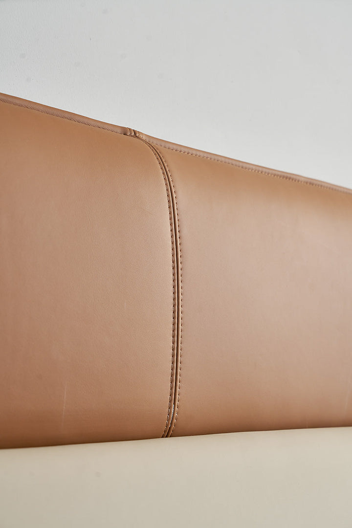 GC1833 Nice Leather Upholstered Bed
