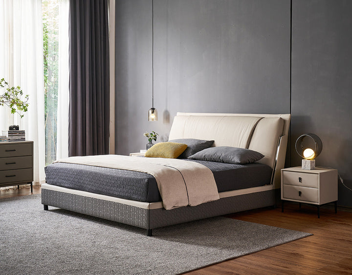 GC2119 Creative Leather Upholstered Bed
