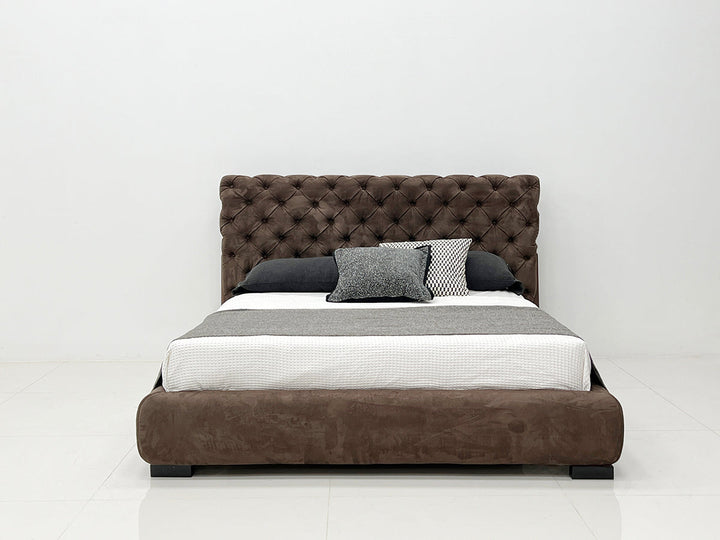 GC2127 Italian Luxury Leather Upholstered Bed