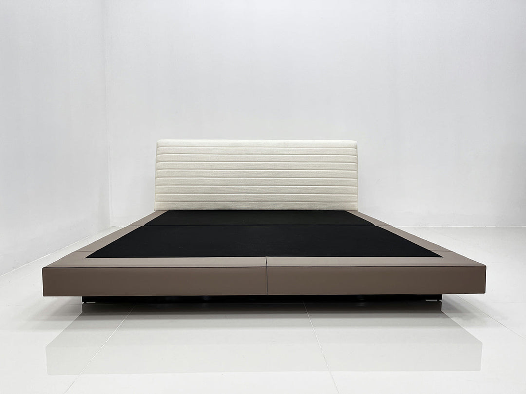GC2207 Italian Soft Fabric Upholstered Bed