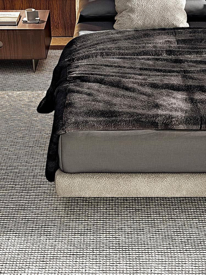 GC2207 Italian Soft Fabric Upholstered Bed