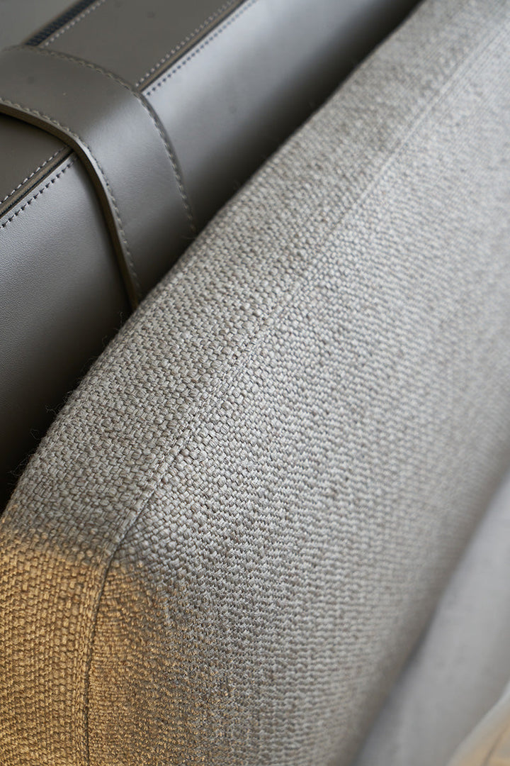 GC2220 Modern Leather&Fabric Upholstered Bed
