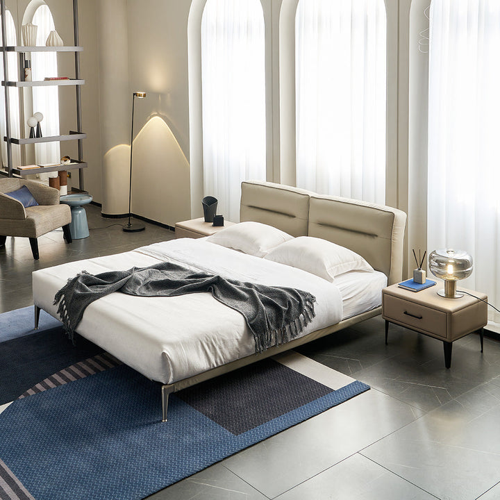 GC2222 Modern Soft Bedside Upholstered Bed