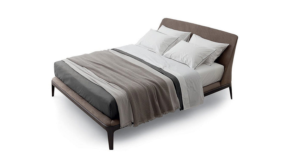 GC2223 Weave Design Upholstered Bed