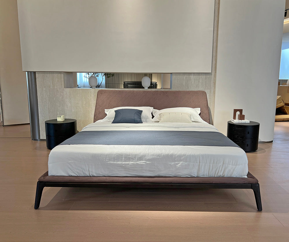 GC2223 Weave Design Upholstered Bed