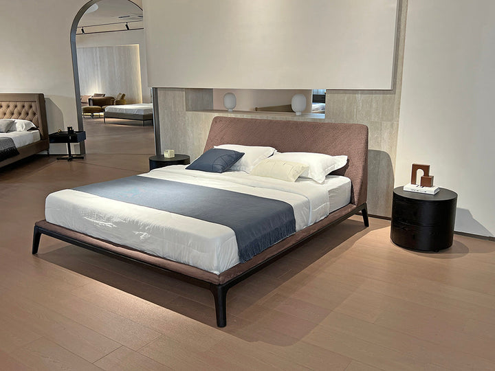 GC2223 Weave Design Upholstered Bed