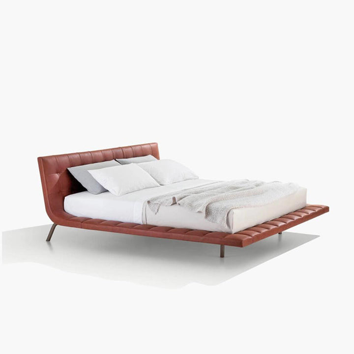 GC2238 Italian Minimalist Design Upholstered Bed