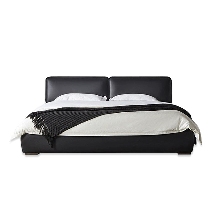 GC2249 Modern Italian Luxury Leather Upholstered Bed