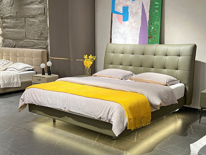 GC2252 Tufted Upholstered Bed With LED