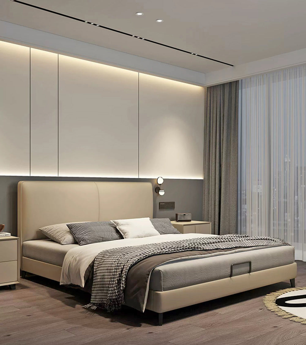GC2256 Minimalist Up-holstered Bed