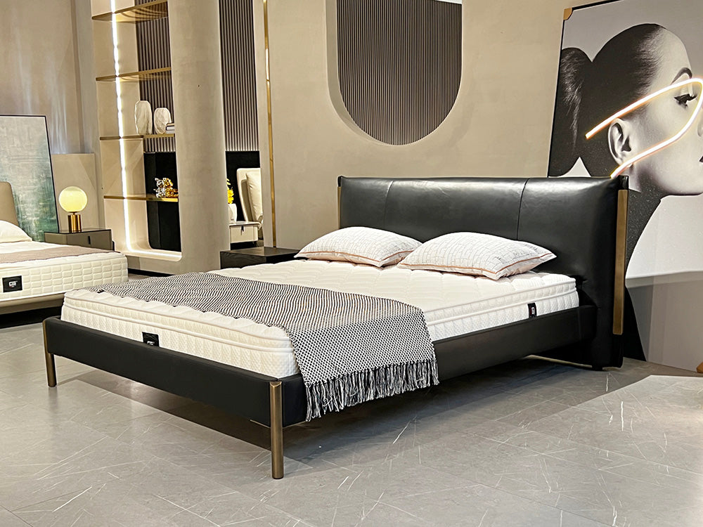GC2302 Italian Luxury Villa Up-holstered Bed