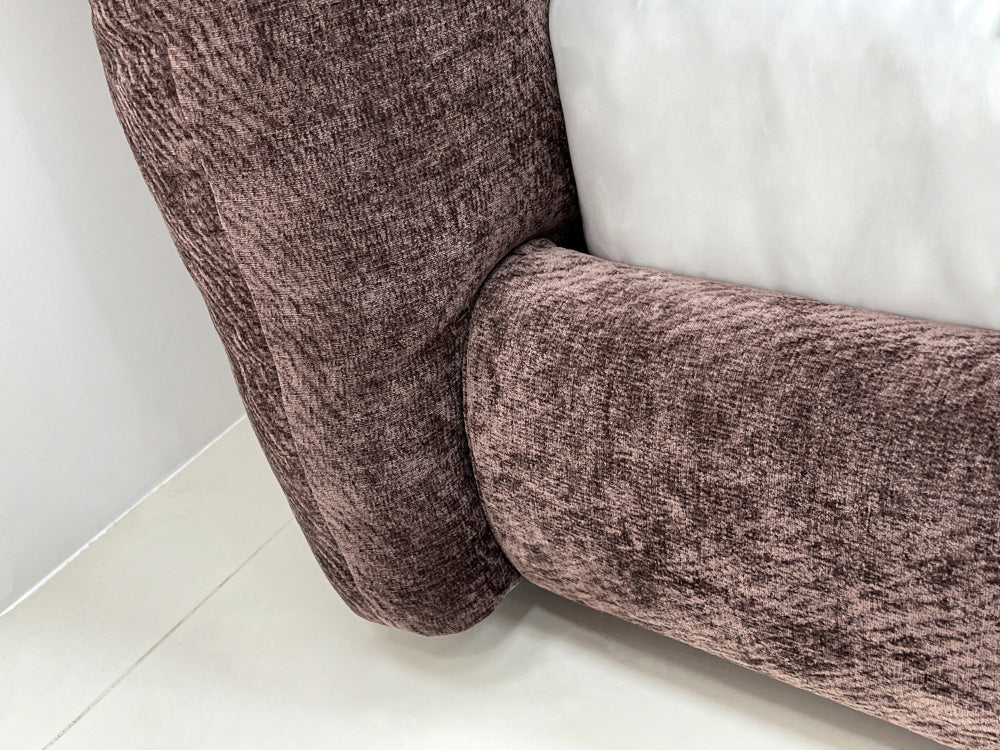GC2306 Modern Leather&Fabric Soft Upholstered Bed