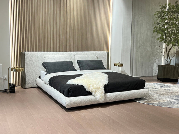 GC2310 Italian Design Leather&Fabirc Up-holstered Bed
