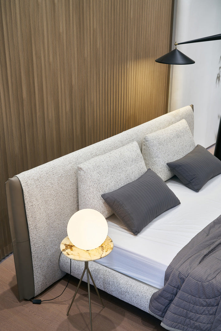 GC2310 Italian Design Leather&Fabirc Up-holstered Bed