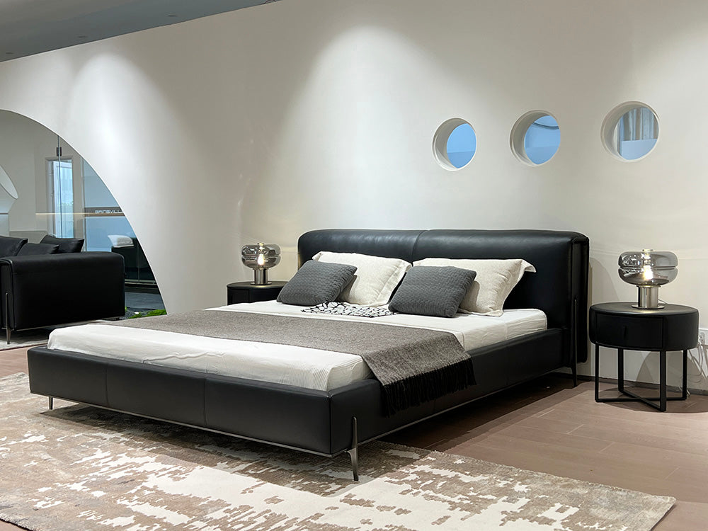 GC2320 Italian Minimalist Upholstered Bed