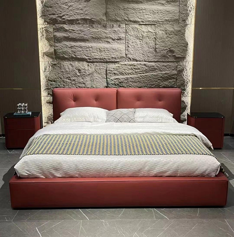 GC2329 Italian Tufted Soft Upholstered Bed