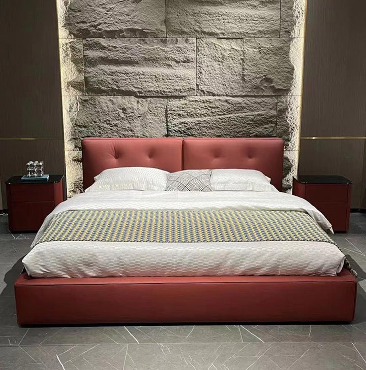 GC2329 Italian Tufted Soft Upholstered Bed