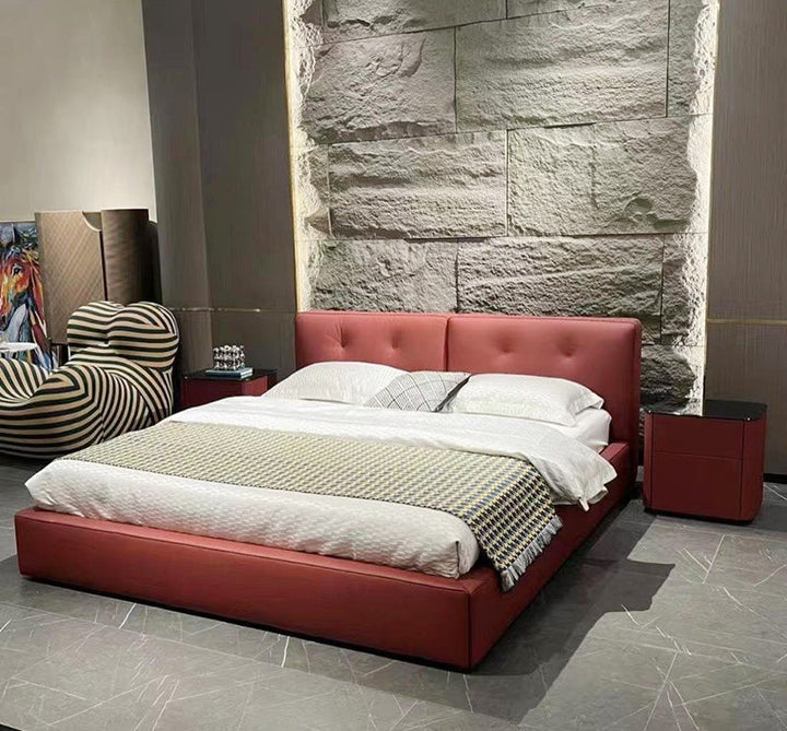 GC2329 Italian Tufted Soft Upholstered Bed