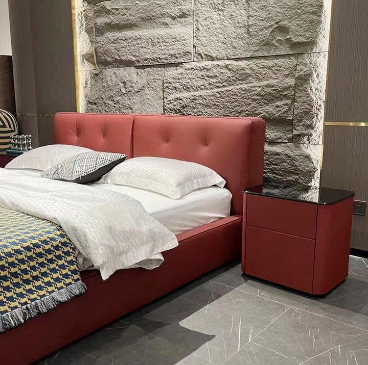 GC2329 Italian Tufted Soft Upholstered Bed