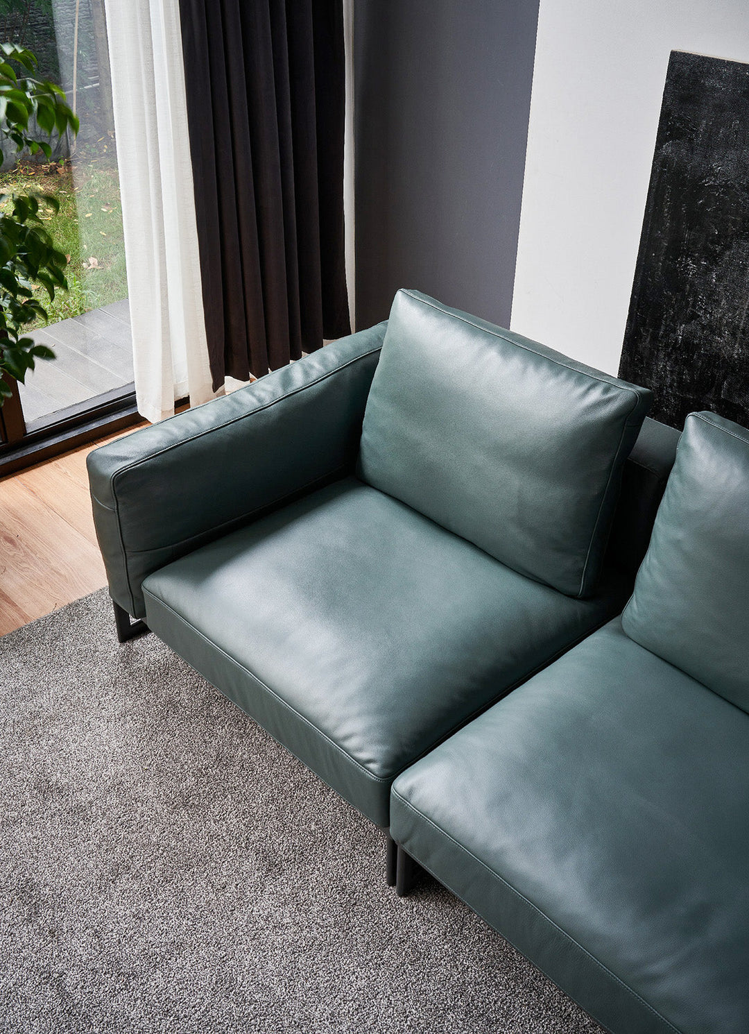 GS9051  American Leather 3 Seater Sofa