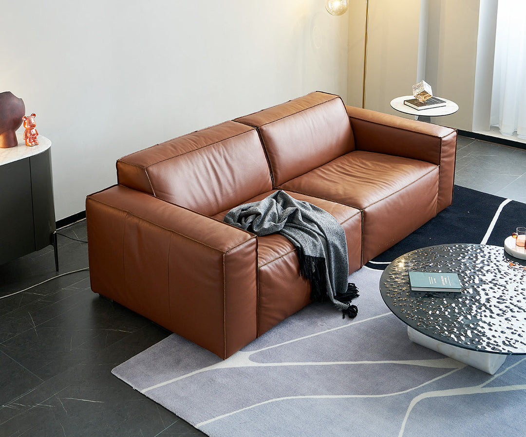 GS9052  Modern Leather Soft Sofa