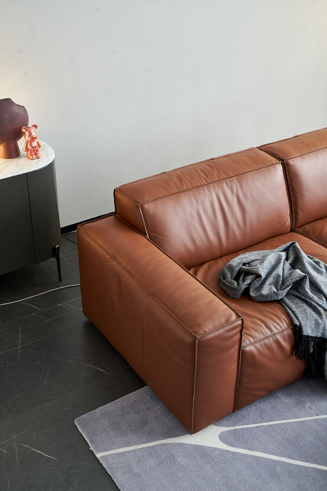 GS9052  Modern Leather Soft Sofa