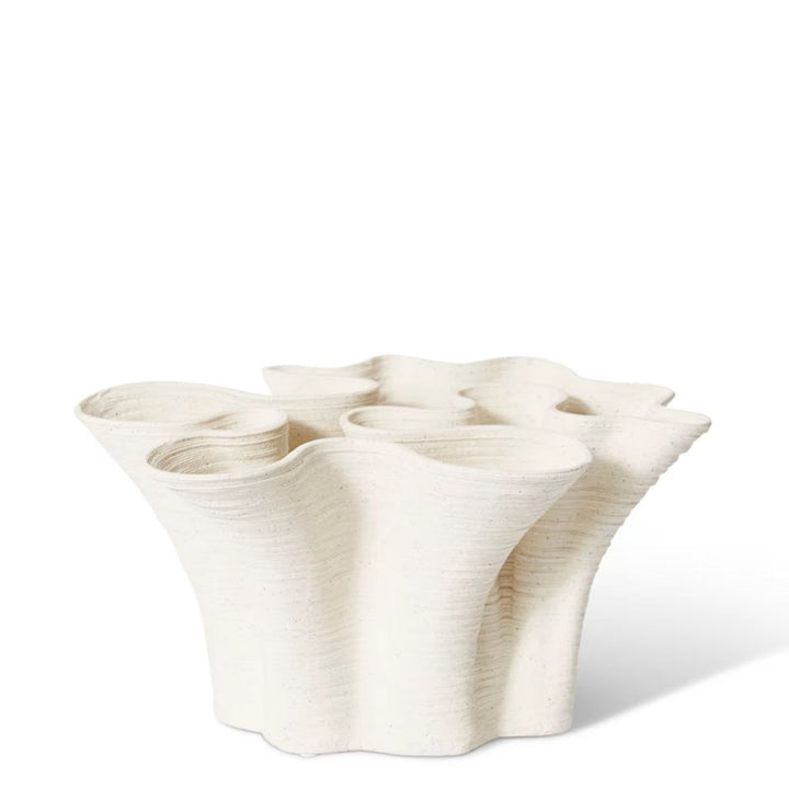 Gabriella Vessel Small Speckled Off-White