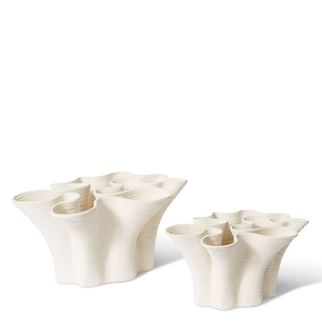 Gabriella Vessel Small Speckled Off-White