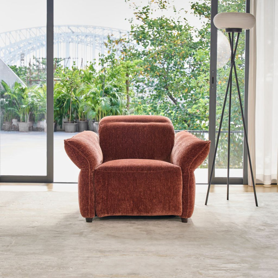Isla 1 Seat Armchair shown in FC-CARSON-500 fabric