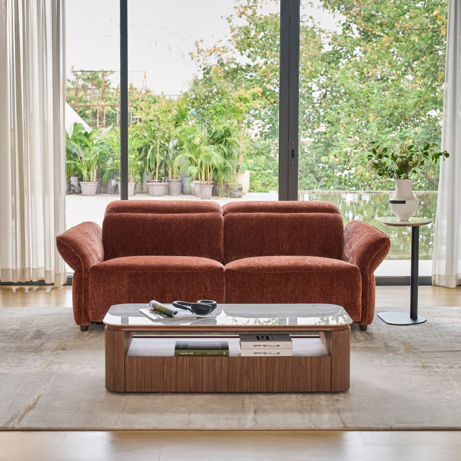 Isla 2 Seat Sofa shown in FC-CARSON-500 fabric
