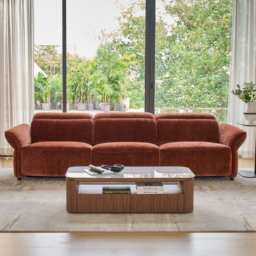 Isla 3 Seat Sofa shown in FC-CARSON-500 fabric