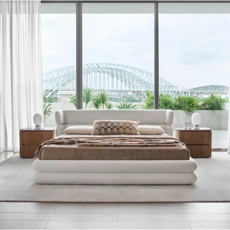 Jet Bed shown in FC-CLOUD-113 fabric