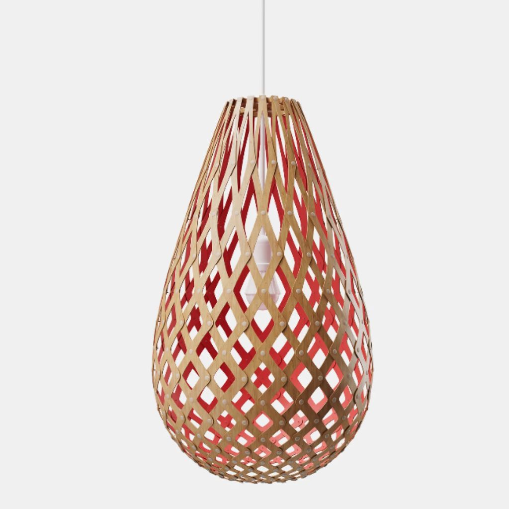 David Trubridge Kōura Pendant Light