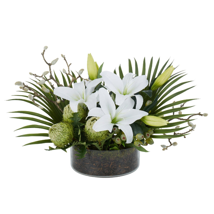 Madelyn Casablanca Lily & Banksia Floral Arrangement